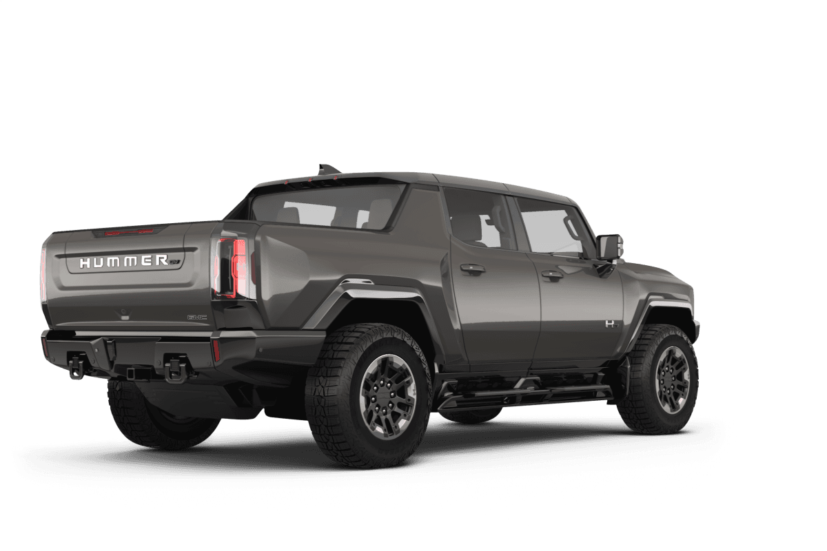GMC HUMMER EV - Back view GMC HUMMER EV - Back view